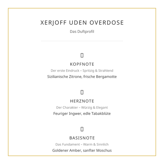 Xerjoff Uden Overdose Eau de Parfum 50 ml