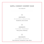 Sapil Cheeky Cherry Oud (Eau de Parfum 100ml) – Die süße Verführung mit dunkler Seele