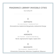 Fragrance Library Invisible Cities (Extrait de Parfum, 50 ml) – Die Essenz grenzenloser Frische