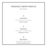 Fragrance Library Rebecca (Extrait de Parfum, 50 ml) – Die dunkle Seite der Vanille