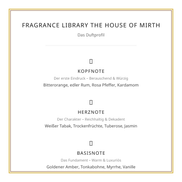 Fragrance Library The House of Mirth (Extrait de Parfum, 50 ml) – Die goldene Ära der Verführung