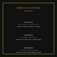 AFAQ ASWAD (Eau de Parfum, 100 ml) – Die Essenz dunkler Eleganz
