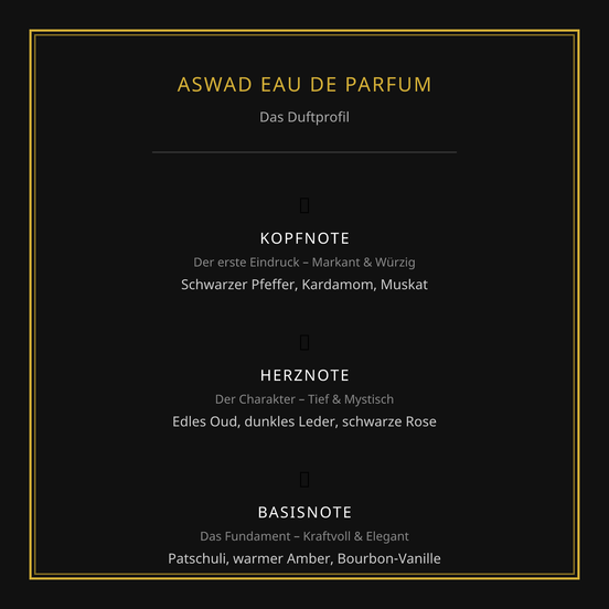 AFAQ ASWAD (Eau de Parfum, 100 ml) – Die Essenz dunkler Eleganz
