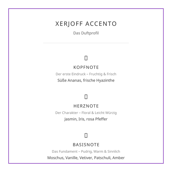 Xerjoff Accento Eau de Parfum 100ml
