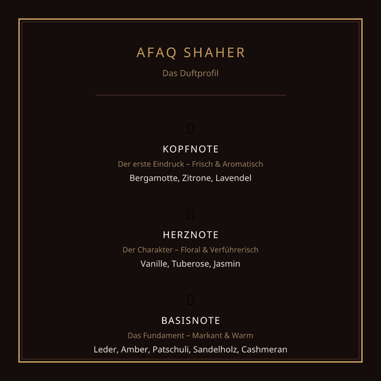 AFAQ SHAHER – Eau de Parfum (100 ml)