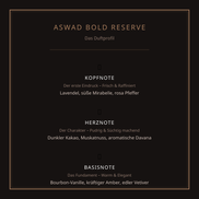 AFAQ ASWAD BOLD RESERVE – Eau de Parfum (100 ml)