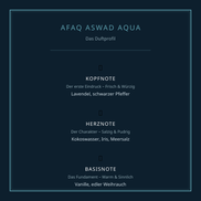 AFAQ ASWAD AQUA – Eau de Parfum (100 ml)
