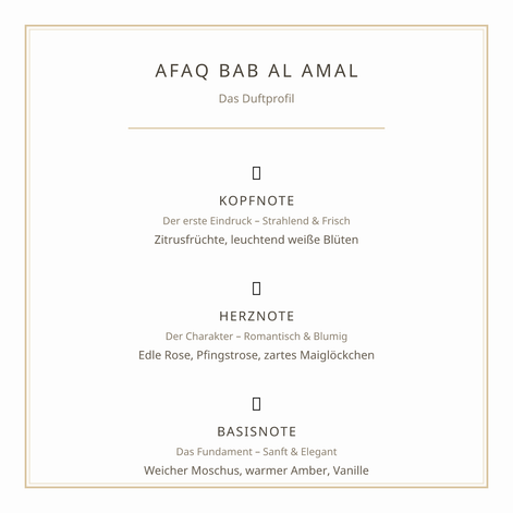 AFAQ BAB AL AMAL – Eau de Parfum (100 ml)
