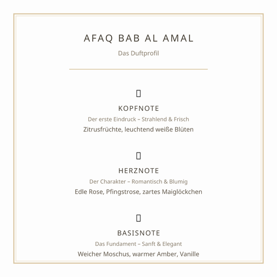 AFAQ BAB AL AMAL – Eau de Parfum (100 ml)