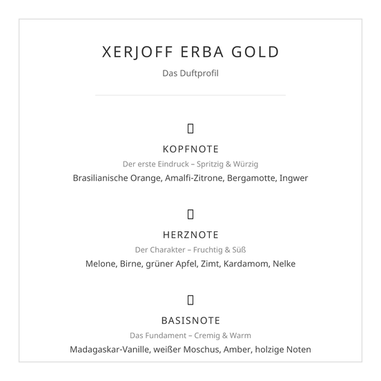 Xerjoff Erba Gold  Eau de Parfum 50ml