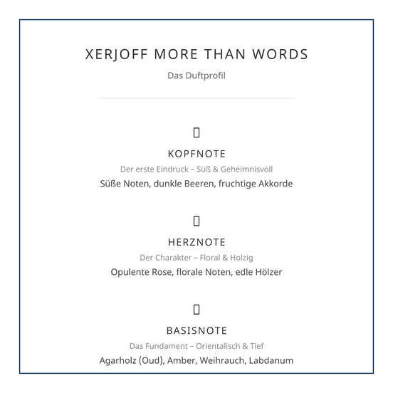Xerjoff More Than Words Eau de Parfum 100ml