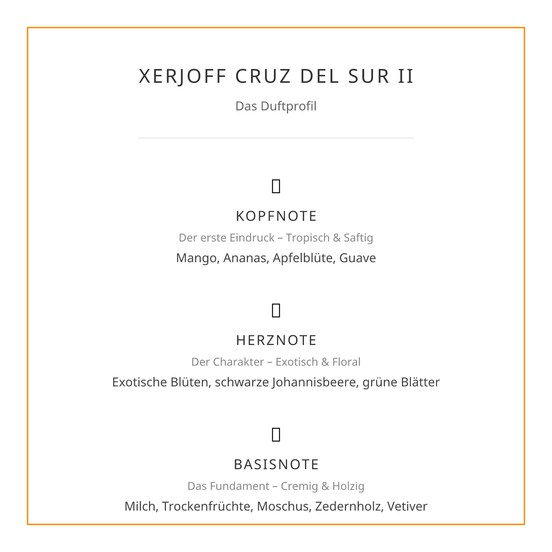 Xerjoff Cruz Del Sur II Eau de Parfum 50ml