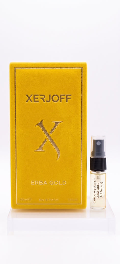 Xerjoff Erba Gold – 5 ml Parfüm-Abfüllung (Taschenzerstäuber)