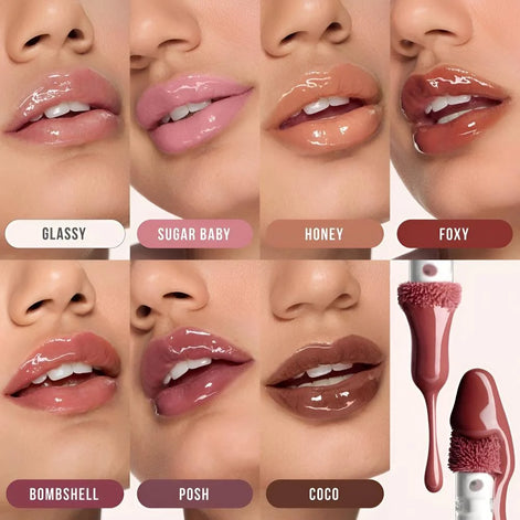 Huda Beauty Faux Filler Extra Shine Lipgloss – Honey (3,9 ml)